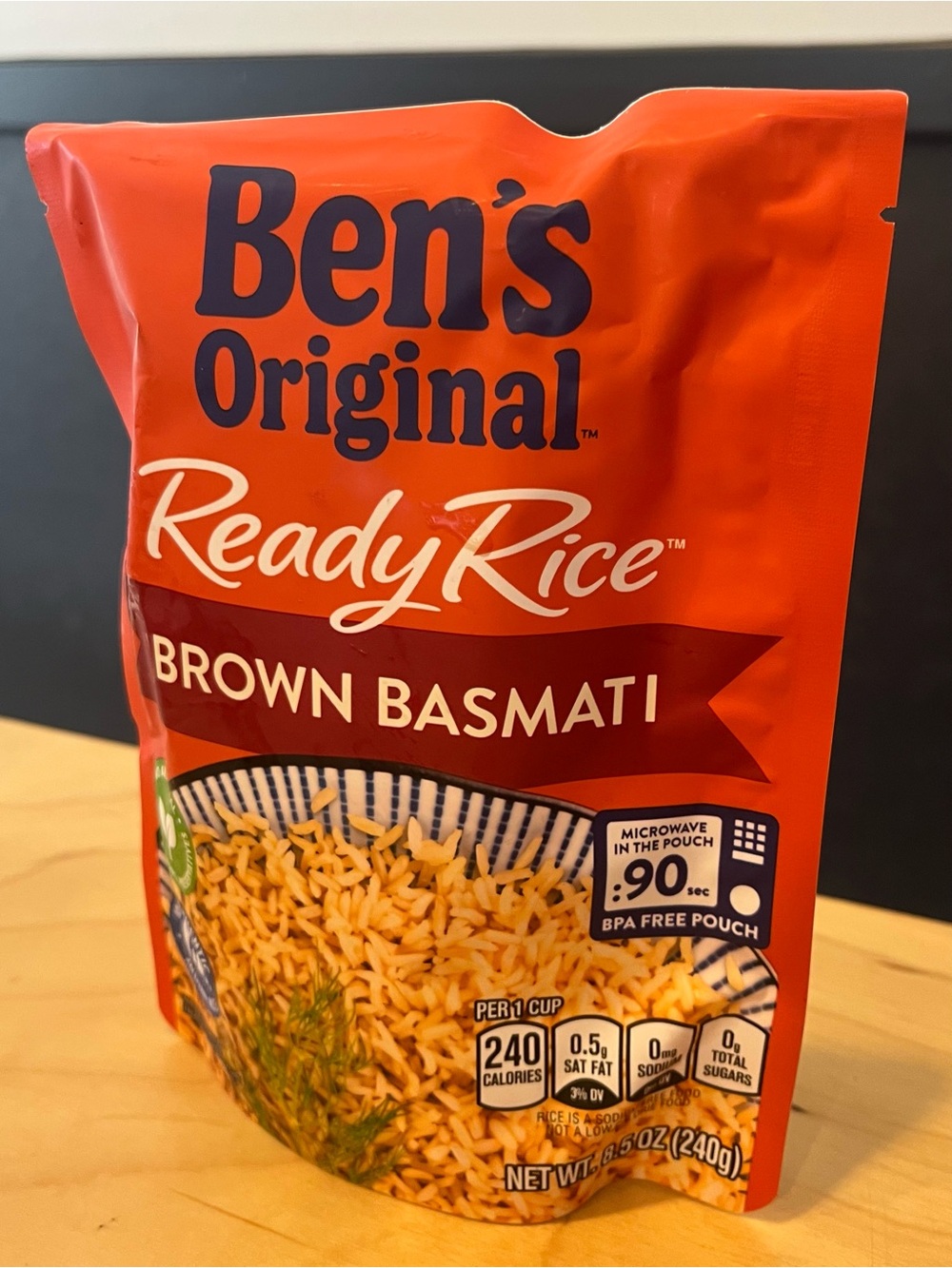 Ready Rice Brown Basmati - Orange Pack